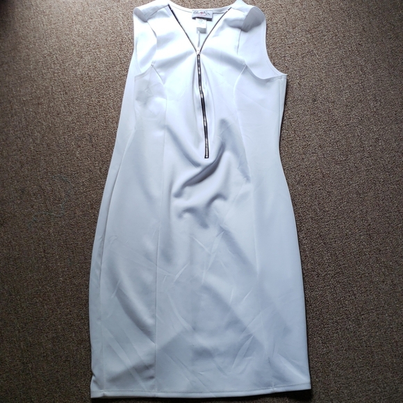 URBAN ROSE | white Bodycon dress - Picture 2 of 4